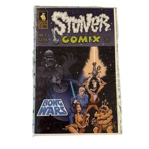 Stoner Comix #2 Bong Wars Limited Edition Print Run Rare Indie Comic Book Sci-Fi